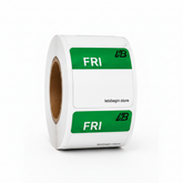 Friday Green Labels Roll