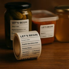 One Roll /500 stickers for 8 euro