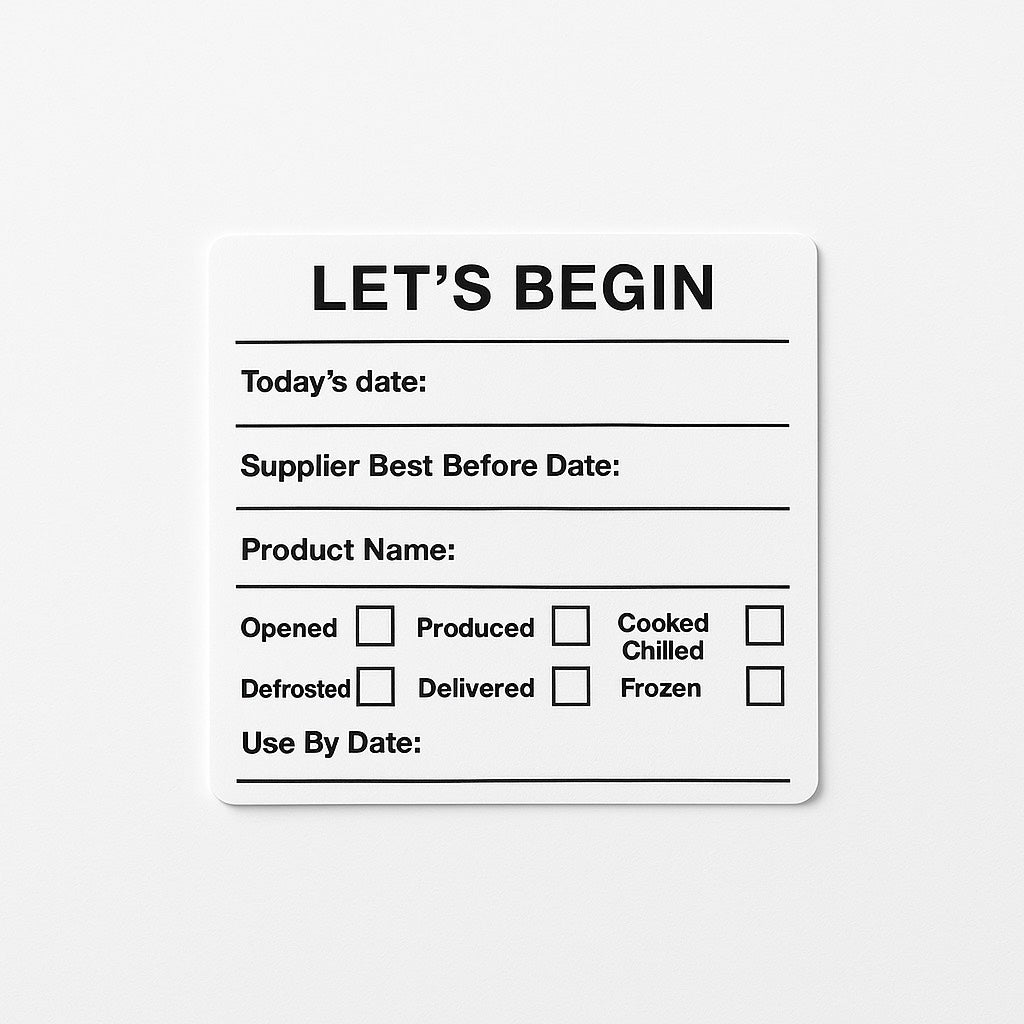 Pack of 10/500 stickers per roll