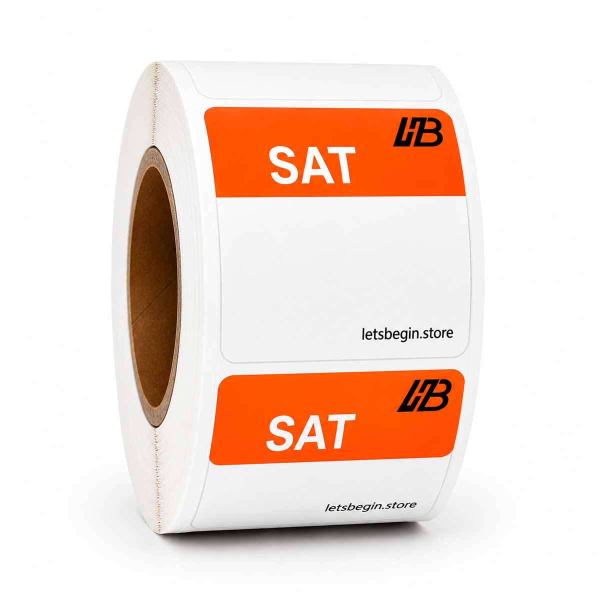 Saturday Day Labels – Colour-Coded Food Date Labels (500/Roll)
