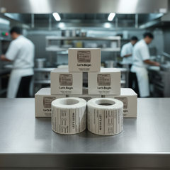 Busy kitchen with chefs