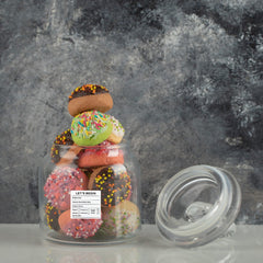 "Waterproof food date label sticker roll"
"Food date labels being applied to container"
"Close-up of easy-peel food date sticker"
"Pack of food date label rolls"