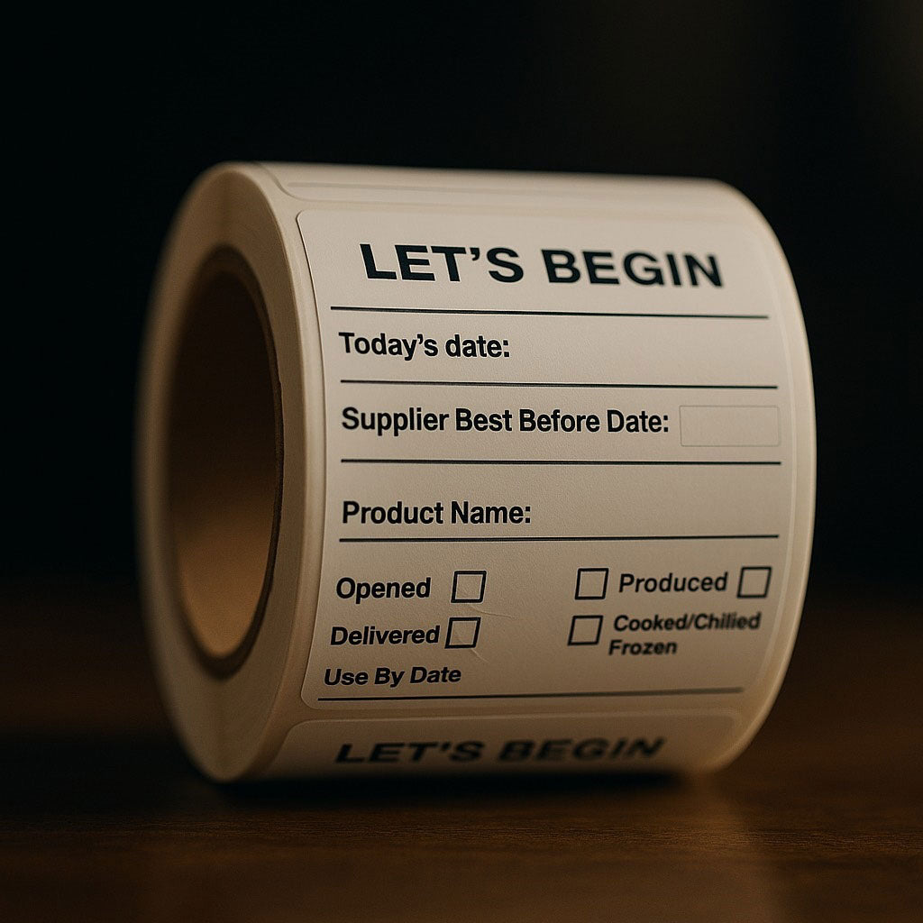 Pack of 10/300 stickers per roll